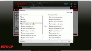 Howto Configuring backup on a Buffalo TeraStation [upl. by Hnahk]