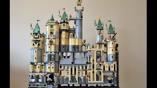 Harry Potter Lego  Huge Customized Hogwarts Castle 2 [upl. by Nuy]