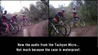 Epic Wide vs Tachyon XC Micro Helmet Cam review and test [upl. by Melessa155]