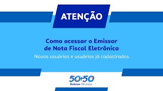 Como acessar o emissor de nota fiscal eletrônica gratuito do Sebrae [upl. by Baryram]