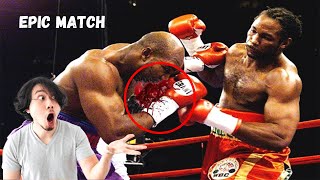 Epic Boxing Match Lennox Lewis vs Evander Holyfield I Highlights [upl. by Orianna]