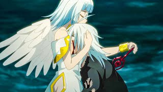 Ragna vs Ultimatia amp Winged Bloodline「Ragna Crimson Dragon Slayer AMV」World On Fire [upl. by Weibel]