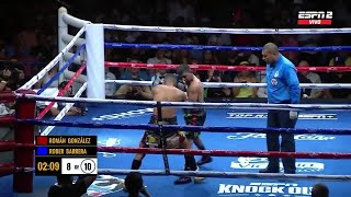 Roman Gonzalez vs Robert BarreraFull Fight [upl. by Olga]