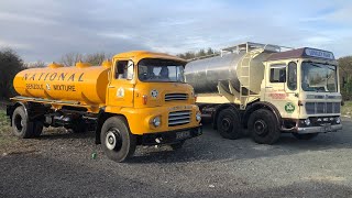 Driving vintage and classic lorry’s around Yorkshire [upl. by Sabina]