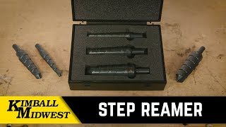 Step Reamer by Kimball Midwest [upl. by Koerlin]