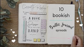 10 Reading Trackers  Bullet Journaling for Readers [upl. by Eyks]