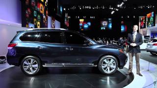 2013 Nissan Pathfinder Concept  2012 Detroit Auto Show [upl. by Llerut]