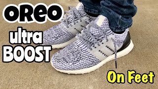 adidas Ultra BOOST 30 quotOreoquot on Feet [upl. by Otnicaj]