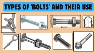 Type of Bolts used in Industry  EBS [upl. by Eveleen]