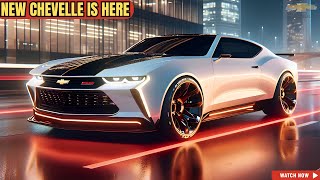 FINALLY 2025 Chevrolet Chevelle is Here  Exclusive First Look [upl. by Waynant896]