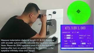 How do you use a micro Vickers hardness tester [upl. by Llehcal]