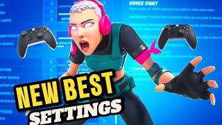 NEW BEST Controller Settings For Fortnite Chapter 5 Controller Settings  Sensitivity XBOX PS5 [upl. by Yrogreg935]