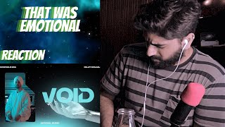 VOID Diljit Dosanjh Official Audio Intense  Raj Ranjodh  MoonChild Era  REACTION [upl. by Dammahom297]