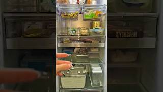 Fridge restock ASMR restock satisfying refill fridge [upl. by Pierre41]