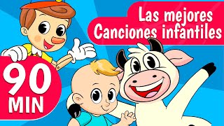 Las 50 Mejores Canciones Infantiles Canciones infantiles [upl. by Adamsun]