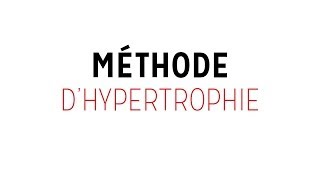 Méthode dhypertrophie  le quotBisetquot [upl. by Peters]