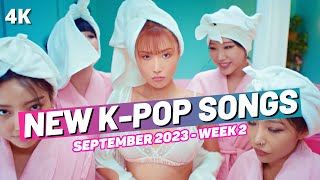 NEW KPOP SONGS  SEPTEMBER 2023 WEEK 2 [upl. by Ettesil]