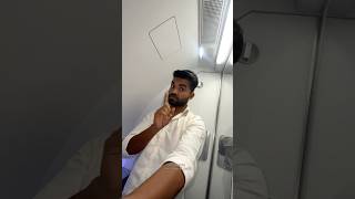 Airplane ka bathroom 💀 shorts ytshorts trending youtubeshorts minivlog vlog [upl. by Luanni679]