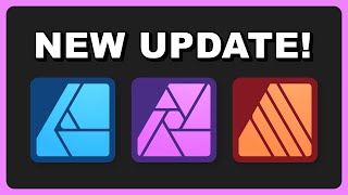 New Affinity Update  Biggest Changes in Version 24 [upl. by Agnella344]