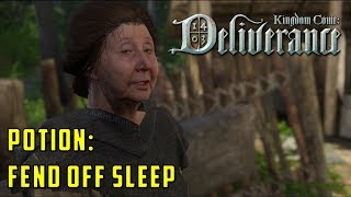 Where to find herbalist to Brew Potion to Fend off Sleep Siege Kingdom Come Deliverance [upl. by Cleary823]