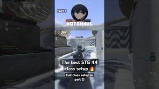 The best STG 44 class 🔥part 1 callofduty classsetup MWIII [upl. by Enrichetta]