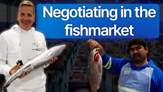 How much is the fish Negotiation tactics from the fish market [upl. by Nylle87]