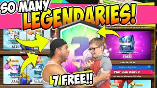 GET FREE LEGENDARY CARDS From SUPERCELL THANK YOU [upl. by Aimee]