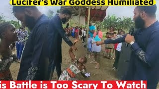 Lucifers War Goddess Humiliated  A Battle Too Scary to Watch [upl. by Lacey]