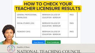 Easiest Way to Check your Teacher Licensure Examination Results [upl. by Einneg]