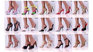 My High Heels Trendy Shoe Collection Try On Shoe Haul [upl. by Ariam958]