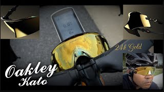 Oakley Kato 24K Gold 😎  RobbArmstrong [upl. by Uda]