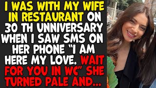 On 30th Anniversary I Took My Cheating Wifes🥶 Phone and Saw There😱 [upl. by Eniamat148]