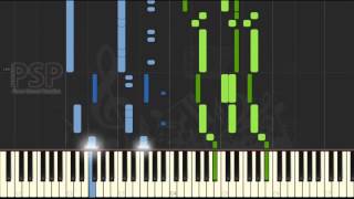 Piano Solo Tutorial  Final Fantasy XV  Hellfire FF15 PS4 GAME synthesia [upl. by Anaeerb]