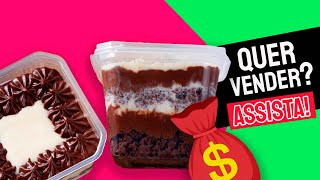 5 Sabores de Bolo de Pote mais PEDIDOS para vender [upl. by Anileme]