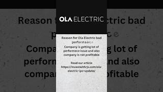 Ola electric share falling knife 🔪 stockmarket ytshorts investmentstrategies sharemarket [upl. by Aidin]