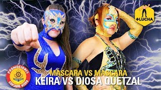 Keira vs Diosa Quetzal Máscara vs Máscara Lucha Completa en Promociones Corsario Negro [upl. by Penman980]