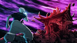 JJK Whole Fight Fan Animation Gojo vs Sukuna「Yeat  VVV」EDITAMV [upl. by Yanehs695]