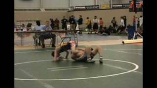 Tyler Fraley 2008 FreestyleGreco Roman Wrestling Highlights [upl. by Gnart]