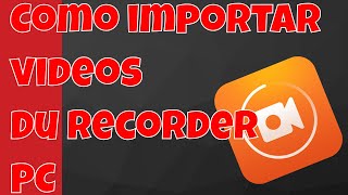 Como importar vídeos do DU RECORDER para o PC via WI FI [upl. by Navaj]