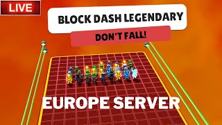 EU SERVER LEGENDARY BLOCK DASH LIVE  STUMBLE GUYS LIVE stumbleguys stumbleguyslive [upl. by Yeleak]