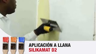 Como aplicar Silikamat D2 a llana [upl. by Supat]