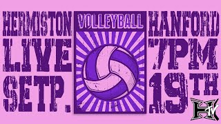 Hermiston Volleyball 202425 Bulldogs vs Hanford High School [upl. by Arev]