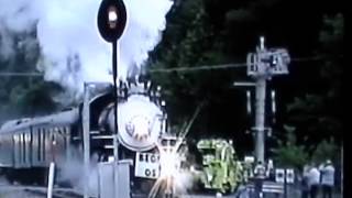 Southern Pacific 745 leaves Gibsland Louisiana in April 2005 [upl. by Karlotte220]