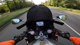 RIDING MY APRILIA RSV4 1100 PART 1 RAW SOUND [upl. by Ahsiral]