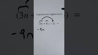 🔊Expresiones algebraicas La multiplicación [upl. by Ynattirb]