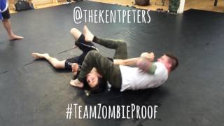 The Aggressive Bottom Side System  ZombieProofBJJ Nogi [upl. by Nannahs]