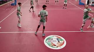 CESA 2024 VOLEIBOL SELECCION ANDALUZA INFANTIL MASCULINA ANDALUCIA  MADRID [upl. by Merle]