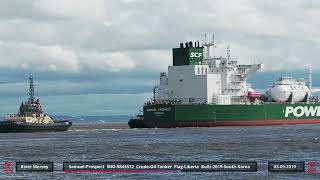 River Mersey The Gateway To Tranmere Oil Terminal amp Stanlow Oil Refinery [upl. by Avle]