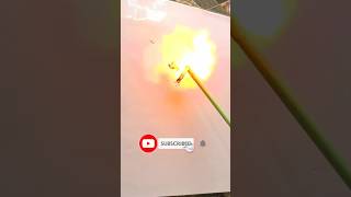 Hydrogen balloon explosion reels experiment scienceexperiment funny [upl. by Jarred120]