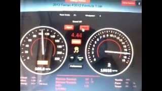 Ferrari F2012 Formula 1 Top Speed Simulator [upl. by Leirbag682]